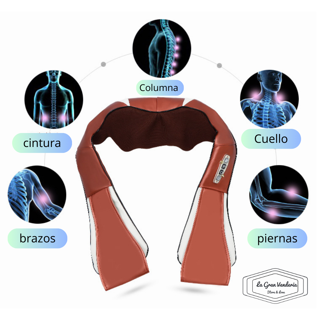 Masajeador Cuello Espalda Hombro y Cintura